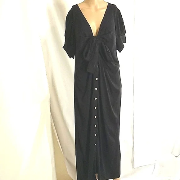 hutch beanie floral scoop neck maxi dress bonnie dress